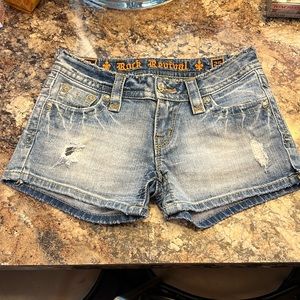 Rock Revival Jean Shorts